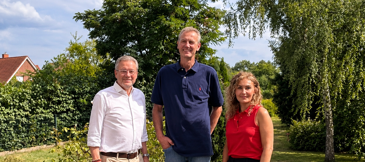 Bürgermeisterkandidat zu Besuch bei der WGB